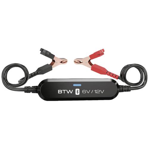 Toolit BTW Kfz-Batterietester 6 V, 12 V Batterieprüfung, Kontrolle Lichtmaschine, Bluetooth® Verbindung, Ladeüberwachung...