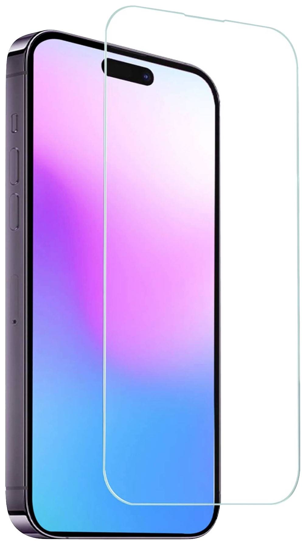 Skech Essential Tempered Glass Displayschutzglas Apple iPhone 15 Pro 1 St. antibakteriell, Anti-Fingerprint, kratzfest S