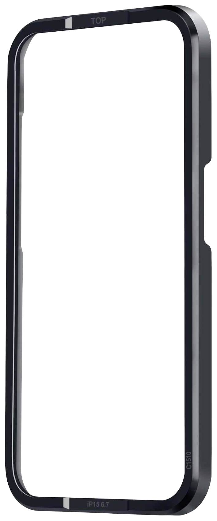 Rahmen eines rechteckigen Geräts, gekennzeichnet mit 'TOP' und 'IPH.' Der Hauptzweck ist Schutz oder Stabilität.