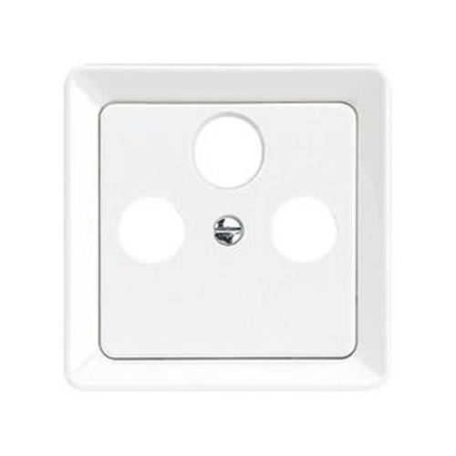 ELSO 206034 ELSO Zentralplatte 206034 Antennenst. 3Loch reinweiß 1 St.