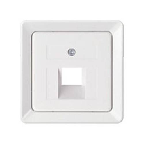 ELSO 206404 ELSO Zentralplatte 206404 für 1xRJ45 reinweiß Mehrfarbig 1 St.