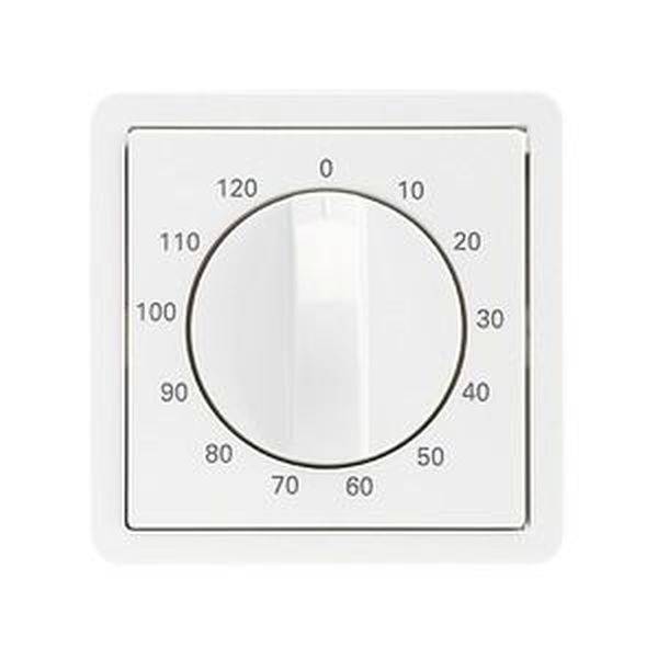 ELSO 223094 ELSO Zentralplatte 223094 Drehbetät. 120min reinweiß 1 St.