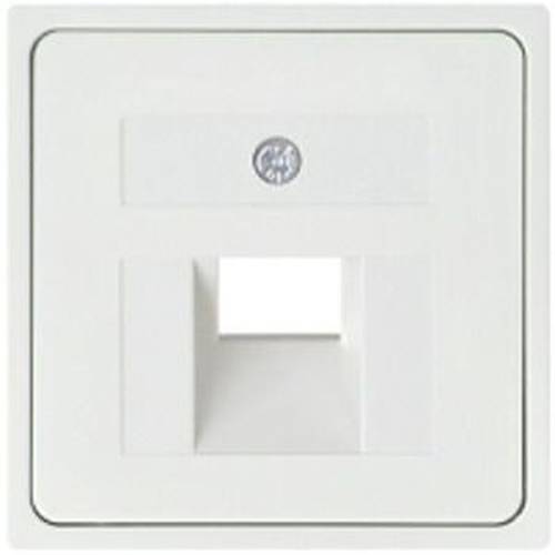 ELSO 366414 ELSO Zentralplatte 366414 für 2xRJ45 ohne JOY reinweiß Mehrfarbig 1 St.