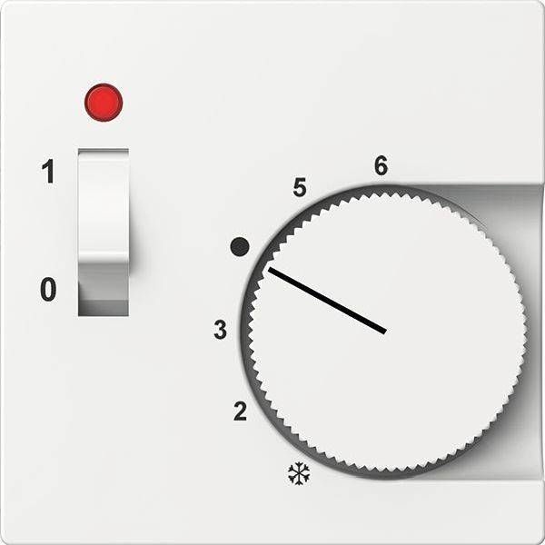 ELSO ELG367424 ELSO Zentralplatte ELG367424 für Temperaturregler reinweiß 1 St.