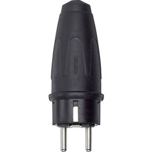 Thumbnail - Schneider Electric 123251 Schutzkontaktstecker Gummi Schwarz