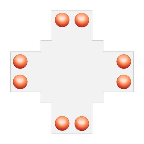EVN LSTR10UNIX Kreuzverbinder EVN Lichttechnik 1 St.