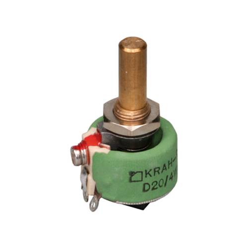 Thumbnail - KRAH D 20/4W 10% 22R D 20/4W 10% 22R Draht-Potentiometer 4 W 22 Ω 1 St.