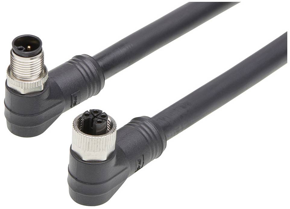 Molex 1205010257 Sensor-/Aktor-Steckverbinder, konfektioniert Buchse, gewinkelt, Stecker, gewinkelt 1 m Polzahl Sensoren...