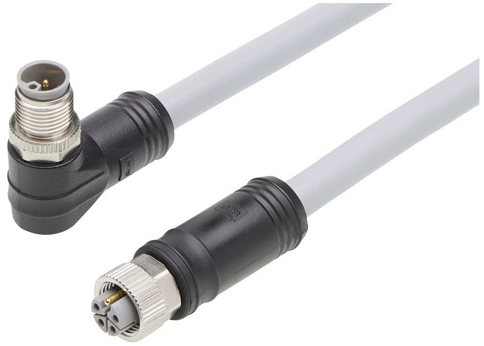 Molex 1205010120 Sensor-/Aktor-Steckverbinder, konfektioniert Buchse, gerade, Stecker, gewinkelt 5 m Polzahl Sensoren: 5...