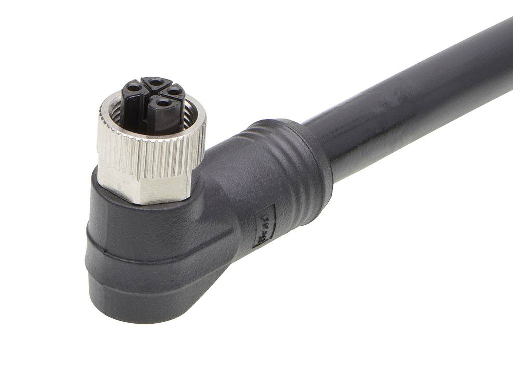 Molex 1205000335 Sensor-/Aktor-Steckverbinder, konfektioniert Buchse, gewinkelt 1 m Polzahl Sensoren: 4 1 St. Bag