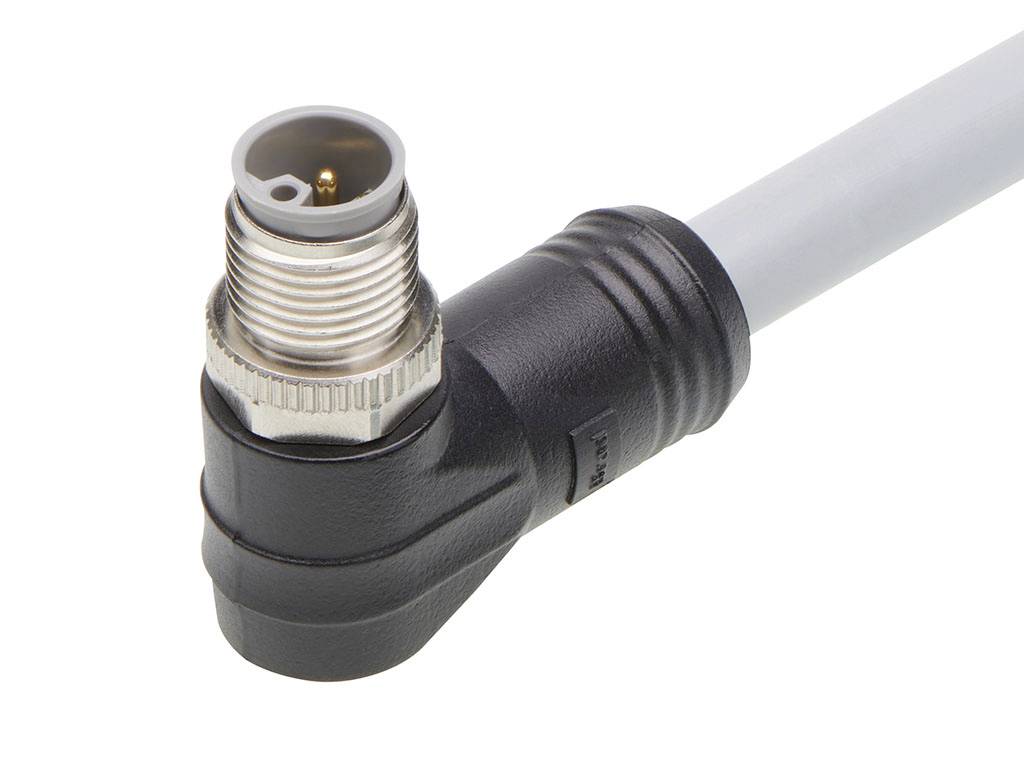 Molex 1205000321 Sensor-/Aktor-Steckverbinder, konfektioniert Stecker, gewinkelt 1 m Polzahl Sensoren: 5 1 St. Bag