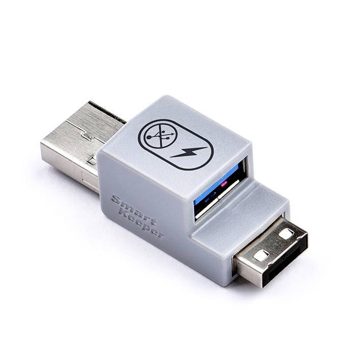 SMARTKEEPER Basic \"USB-A Port\" Smart Data Blocker schwarz