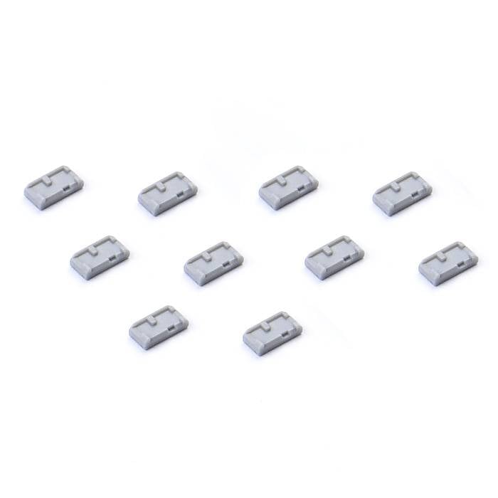 Smartkeeper Micro USB-B Port Schloss MUL04P1GY 10er Set Grau ohne Schlüssel MUL04P1GY