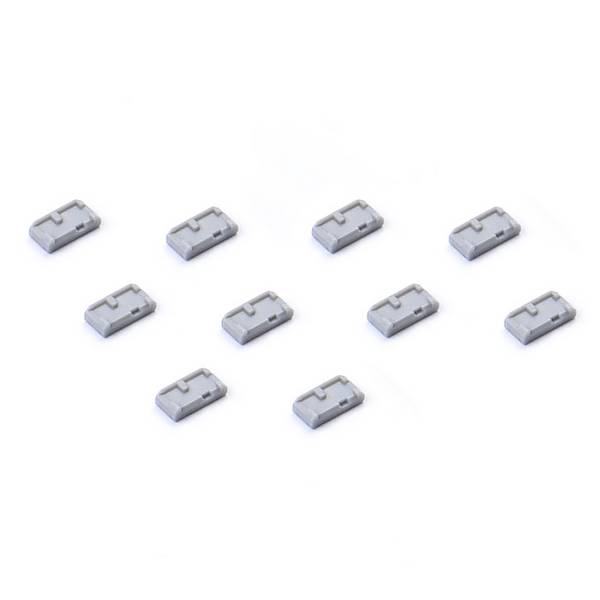 Smartkeeper Micro USB-B Port Schloss MUL04P1GY 10er Set Grau ohne Schlüssel MUL04P1GY