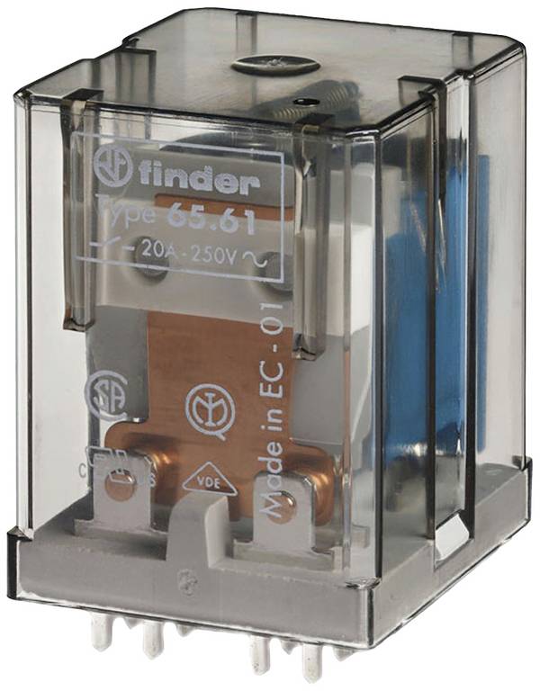 Finder 65.61.9.008.4300 Printrelais 8 V/DC 30 A 1 Schließer 1 St.