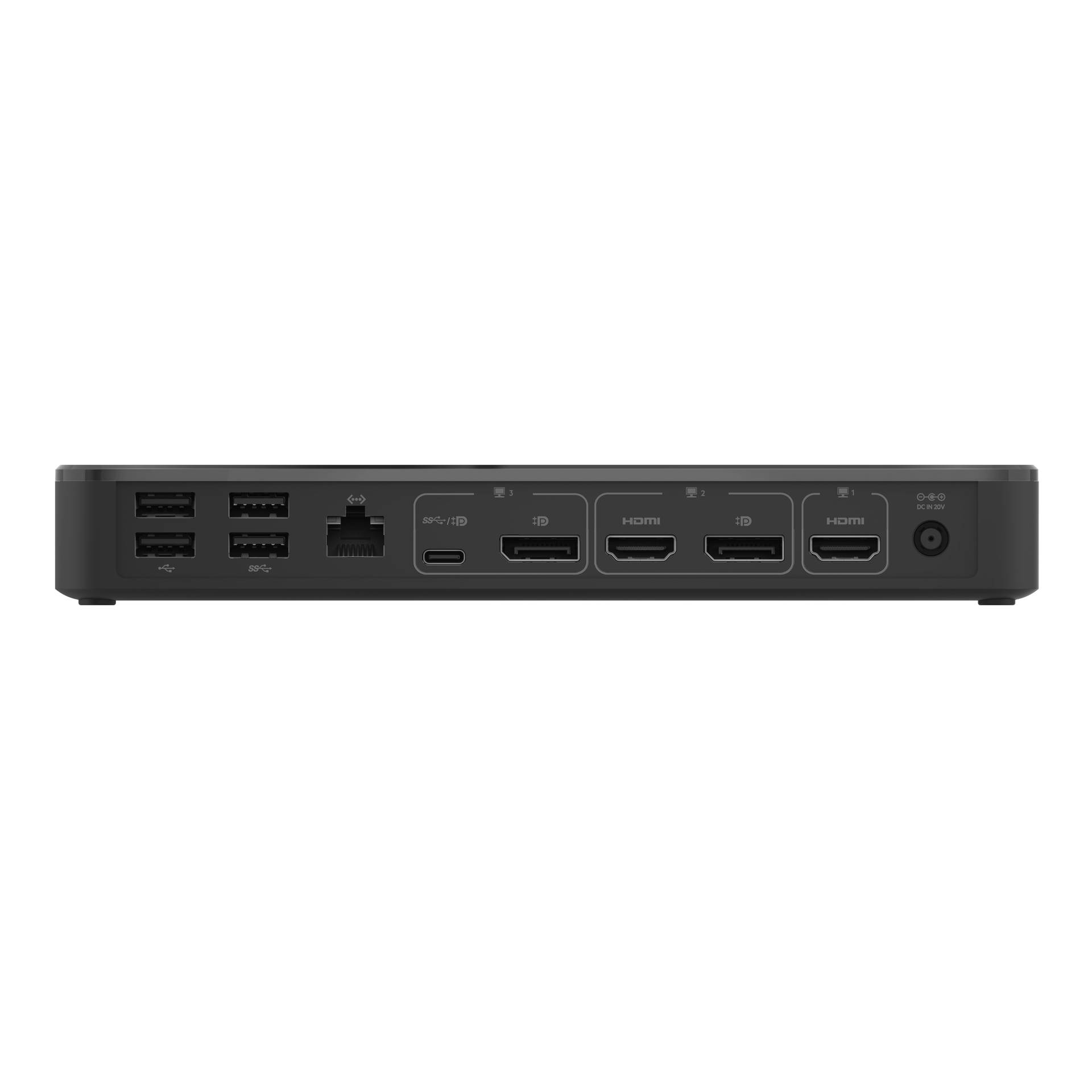 Belkin USB-C® Dockingstation INC003vfBK Passend für Marke Dockingstations: Universal USB-C® Power Delivery-2