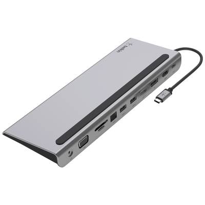 Belkin USB-C® Dockingstation INC004btSGY Passend für Marke Dockingstations: Universal integrierter Kartenleser, USB-C® P-0