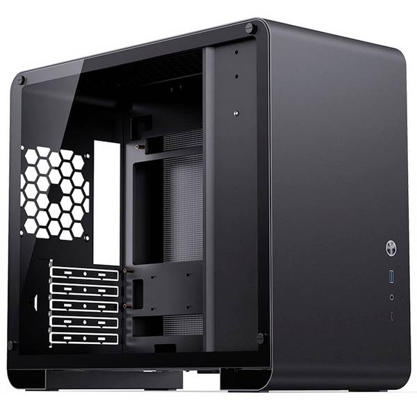 Jonsbo Jonsbo U4 Mini Micro-ATX-Gehäuse, Tempered Glass - schwarz Micro-Tower Gehäuse, Gaming-Gehäuse, PC-Gehäuse  Mehrfarbig