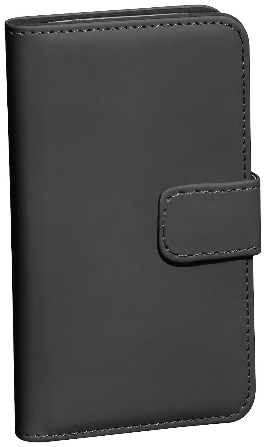 PEDEA Book Cover Classic für iPhone 15 Pro, schwarz (50160975)