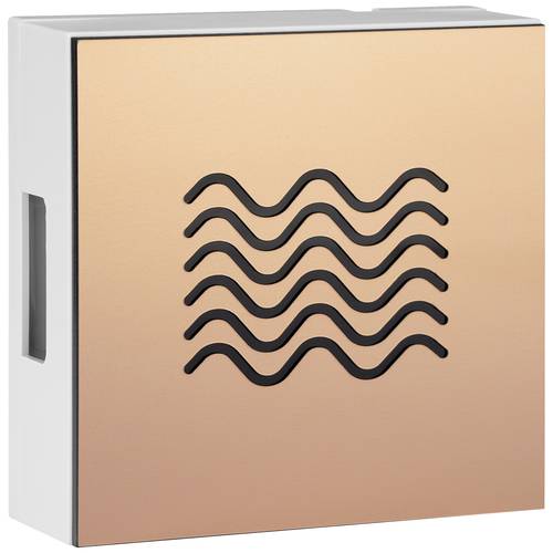 Grothe 46042 Gong 80 dBA Weiß, Kupfer