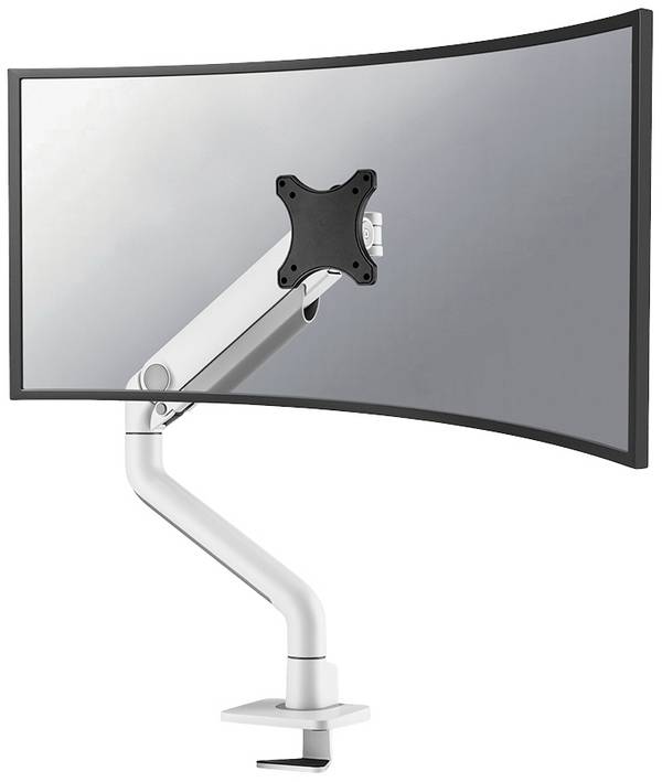 Neomounts DS70S-950WH1 Monitor-Tischhalterung 1 Display(s) 43,2 cm (17") - 124,5 cm (49") Weiß Neigbar, Rotierbar, Schwenkbar, Höhenverstellbar