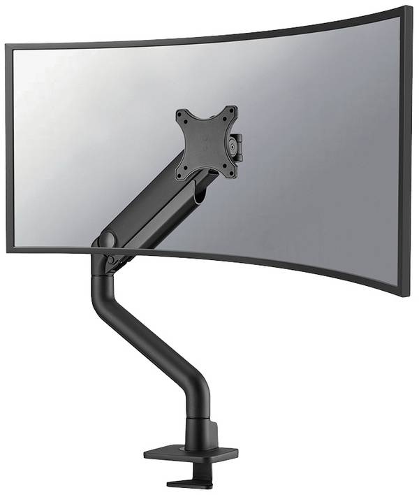 Neomounts DS70S-950BL1  Monitor-Tischhalterung 1 Display(s) 43,2 cm (17") - 124,5 cm (49") Schwarz Neigbar, Rotierbar, Schwenkbar, Höhenverstellbar