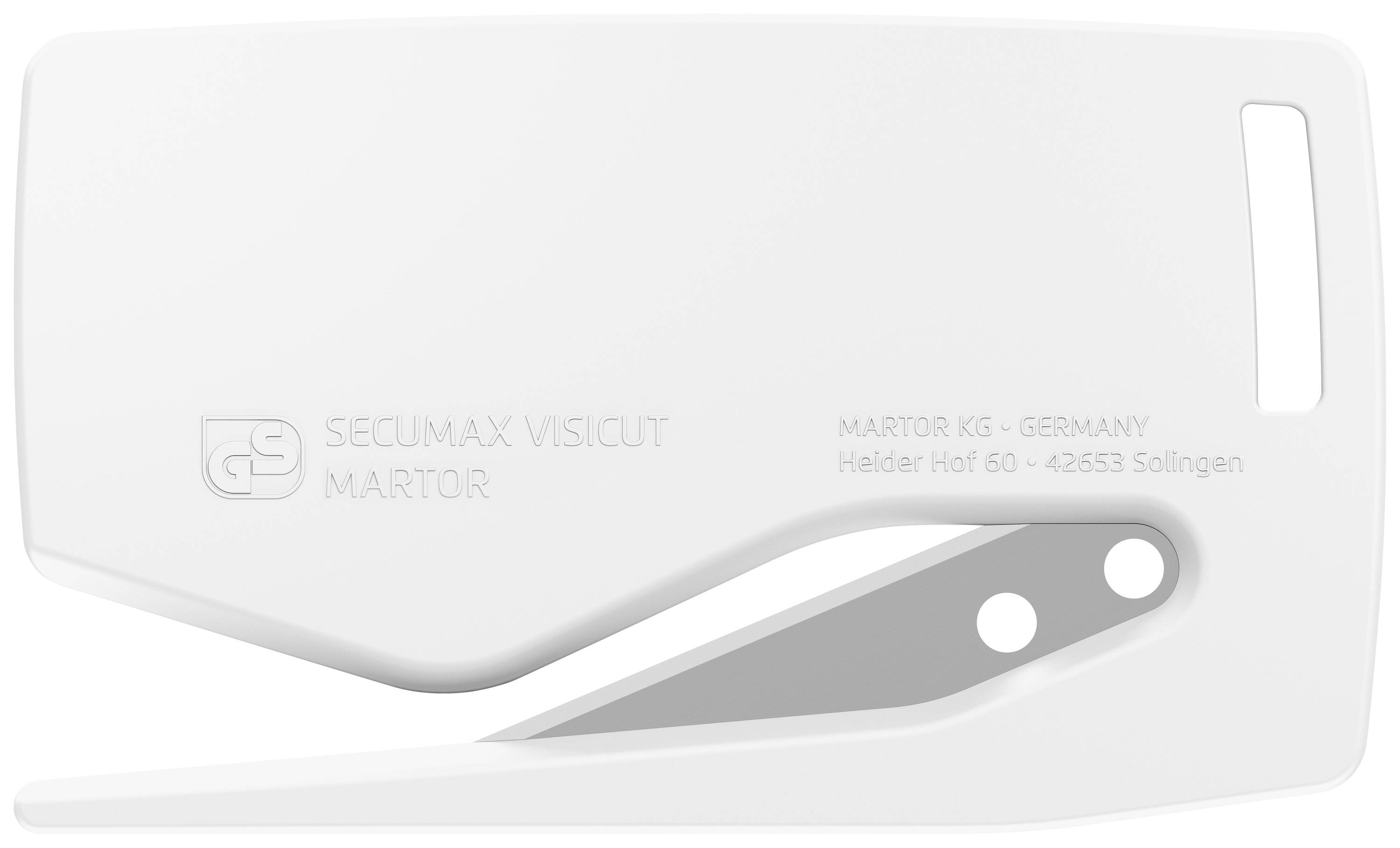 MARTOR 47022.12 Sicherheitsmesser SECUMAX VISICUT mit Spitzklinge 85 10 St.
