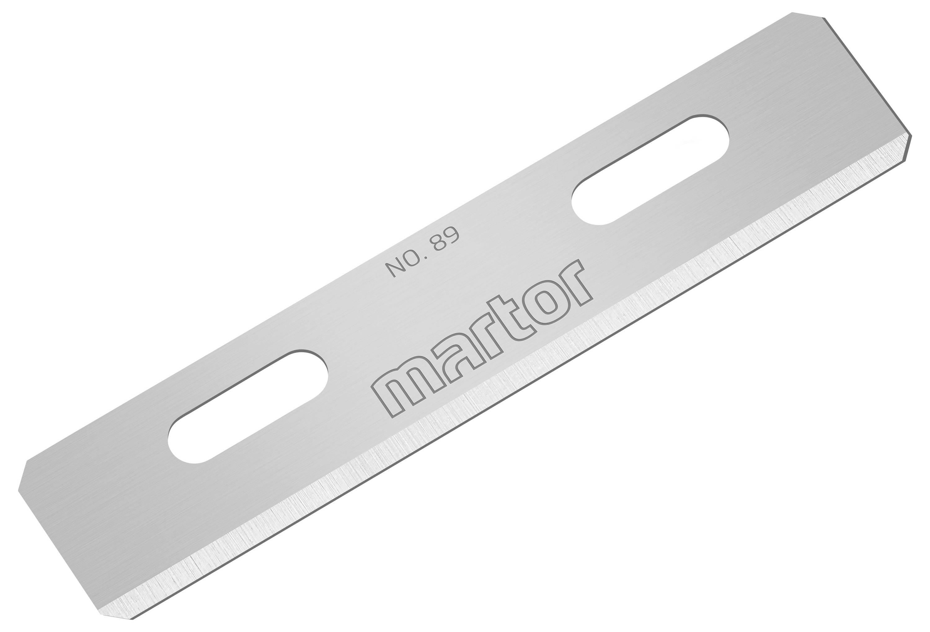 Martor Klinge Nr. 89 mit zwei Löchern.