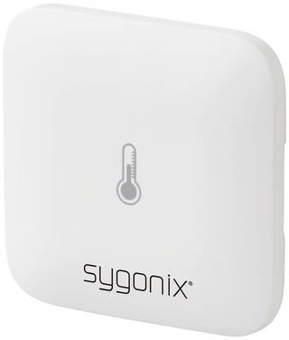 Sygonix SY-6052186   Temperatursensor und Luftfeuchtesensor Weiß