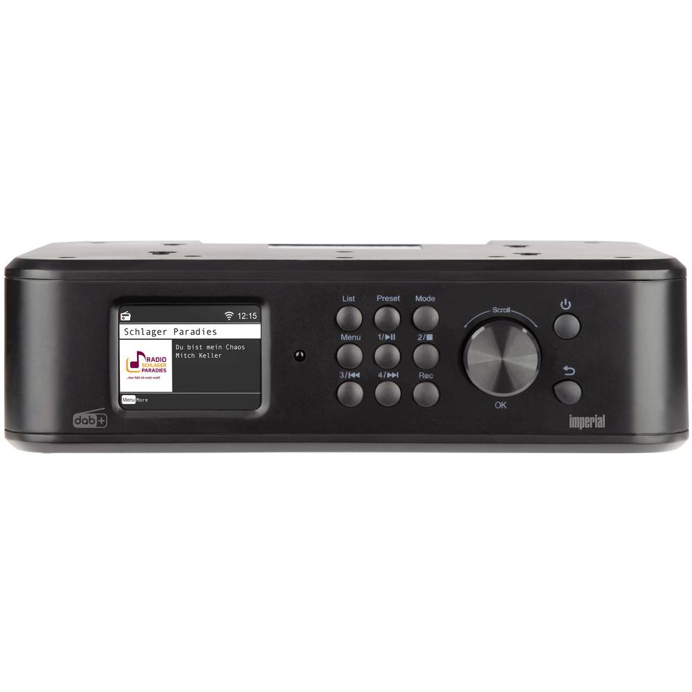Imperial DABMAN i460 (sw) Keukenradio met internetradio Internet, DAB+, VHF (FM), FM Bluetooth, Inte