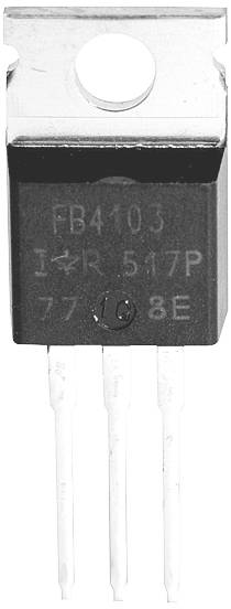 INFINEON INTERNATIONAL RECTIFIER IRF 3703 - MOSFET, N-CH, 30V, 210A, 230W, TO-220AB (IRF3703PBF)