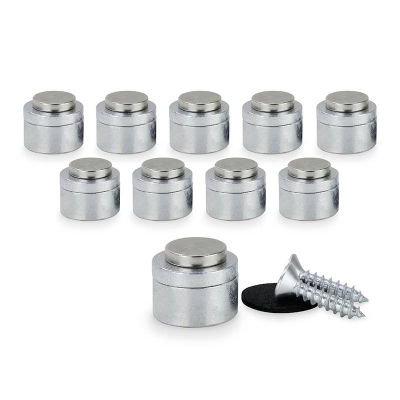 Sintron Magnet (Ø x H) 12.7 mm x 6.35 mm Rustfrit stål 10 stk 207901