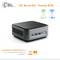 'CSL Narrow Box - Premium N200' Mini-PC mit WLAN, Bluetooth 5.2, 2,4/5 GHz. Kompakt, geeignet für Multimedia und Office-Anwendungen.