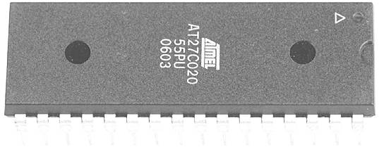 Microchip Technology AT27C512R-45PU Speicher-IC DIP-28 PROM 0.512 MBit 64 K x 8 Tube