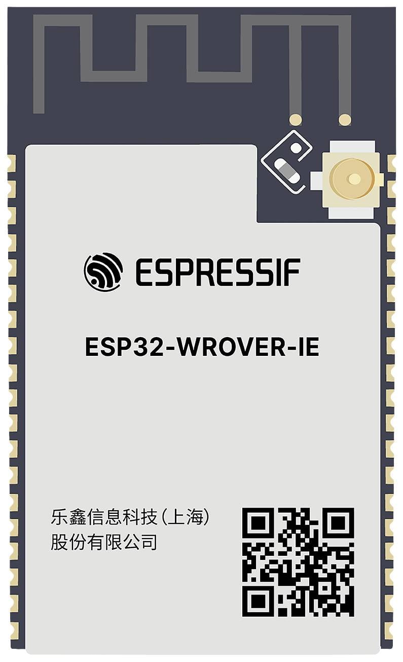 Espressif ESP32-WROVER-IE-N16R8 WIFI Erweiterungsmodul 1 St.