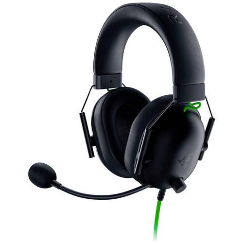 RAZER Blackshark V2 X Over Ear Headset kabelgebunden Stereo Schwarz Lautstärkeregelung, Mikrofon-Stummschaltung Gaming