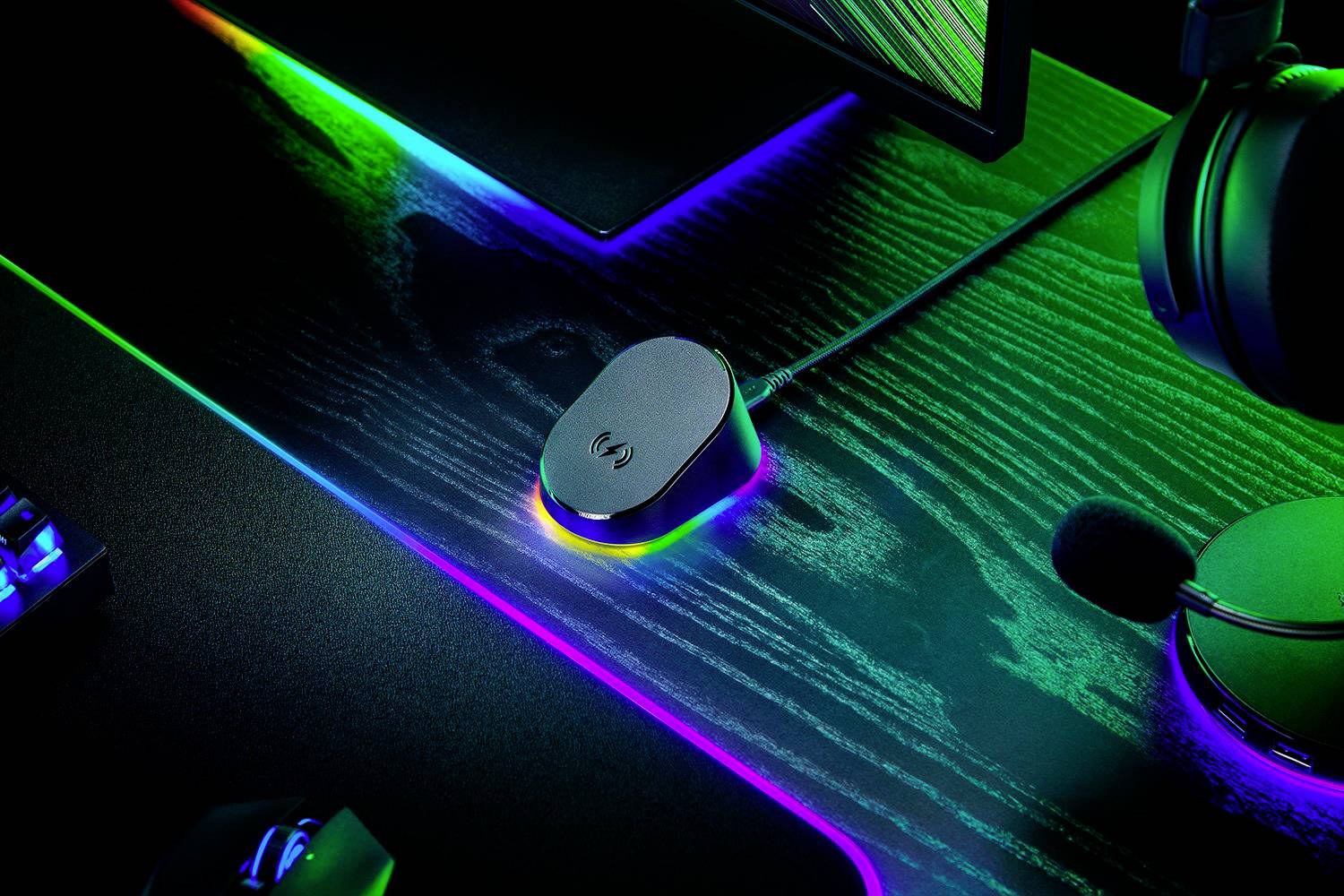 Razer Mouse Dock Pro - Kabelloses Ladegerät - 4 KHz Transceiver-2
