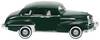 Wiking 011048 H0 PKW Modell Opel Kapitän '51, dunkelgrün