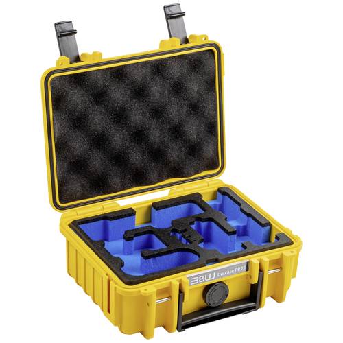 B & W International Outdoor Koffer Typ 500 2.3 l (B x H x T) 230 x 180 x 90 mm Gelb PP.23.Y.Pocket3