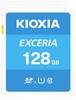Kioxia EXCERIA SDXC-Karte 128 GB UHS-I Röntgenstrahlenbeständig, Temperaturbeständig