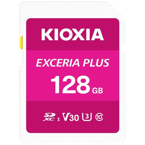 Kioxia EXCERIA PLUS SDXC-Karte 128 GB UHS-I, v30 Video Speed Class