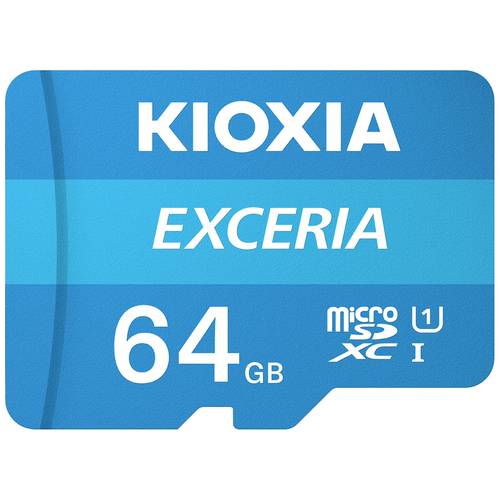Thumbnail - Kioxia EXCERIA microSDXC-Karte 64 GB UHS-I stoßsicher, Wasserdicht