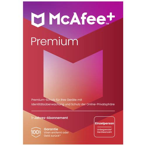 Thumbnail - McAfee Premium - Individual Jahreslizenz, 1 Lizenz Windows, Mac, Android, iOS Antivirus