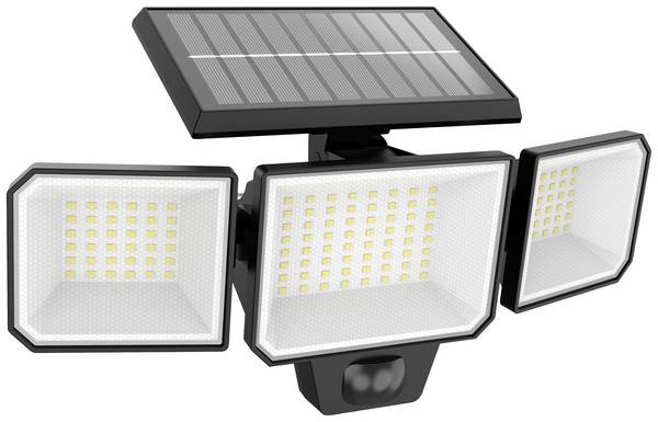 Philips LED Nysil 8720169269156 Solar-Wandstrahler mit Bewegungsmelder 8.7 W Leuchtfarben: Kaltweiß