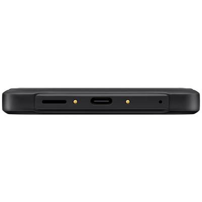 Smartphone-Unterseite mit USB-C-Anschluss, Mikrofonöffnung und Lautsprechergitter.