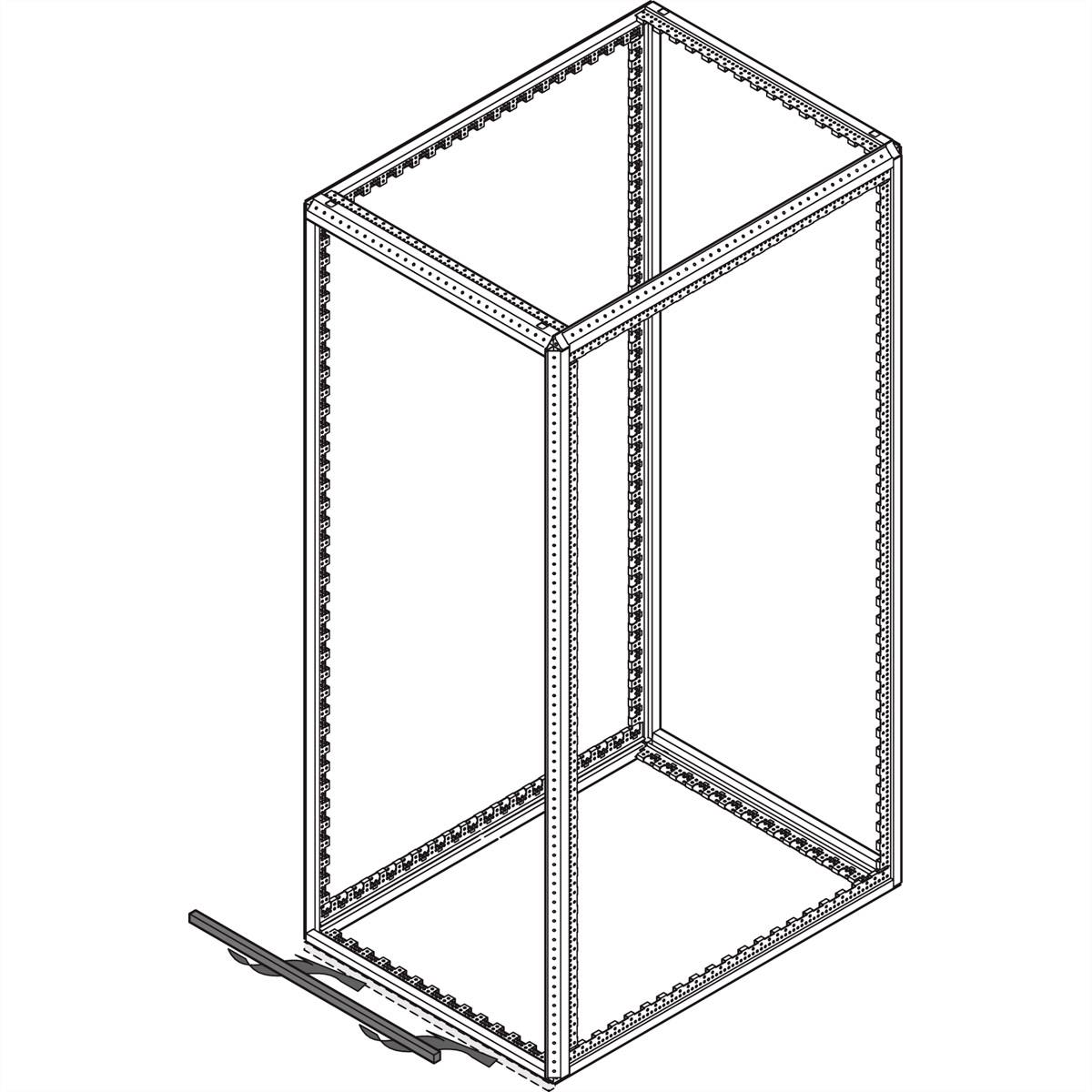 nVent SCHROFF 23130477 19 Zoll Netzwerkschrank-Dichtungssatz