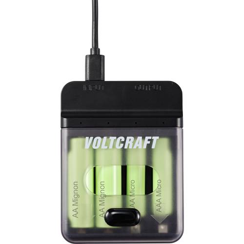 VOLTCRAFT VC-BC4-PB1 2in1 Ladegerät & Powerbank
