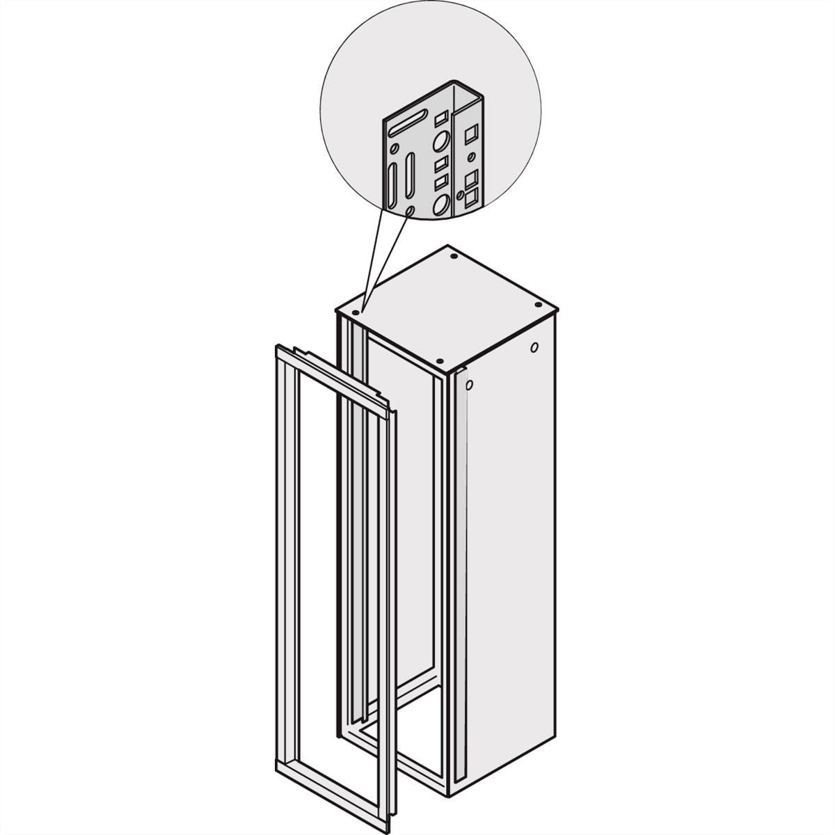 nVent SCHROFF 23130230 Adaptionswinkel (B x H) 600 mm x 1200 mm 1 St. Piece