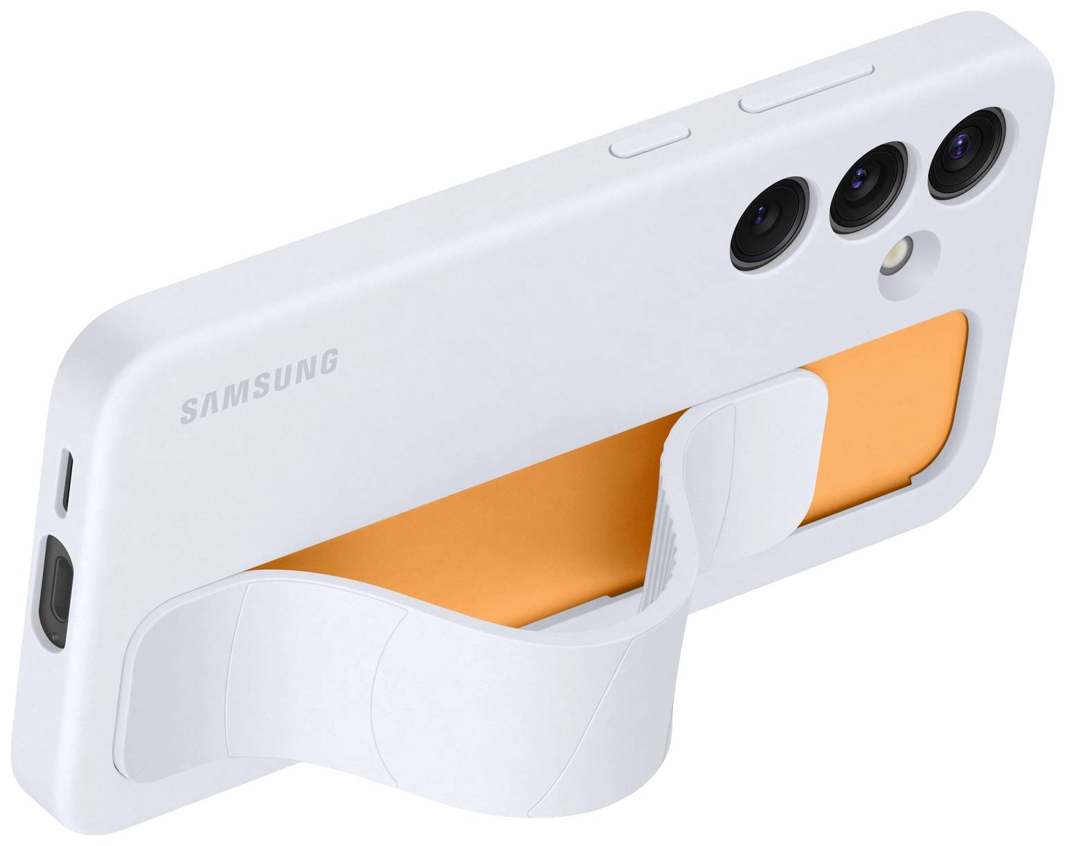 SAMSUNG Standing Grip Backcover Samsung Galaxy S24 Hellblau Standfunktion