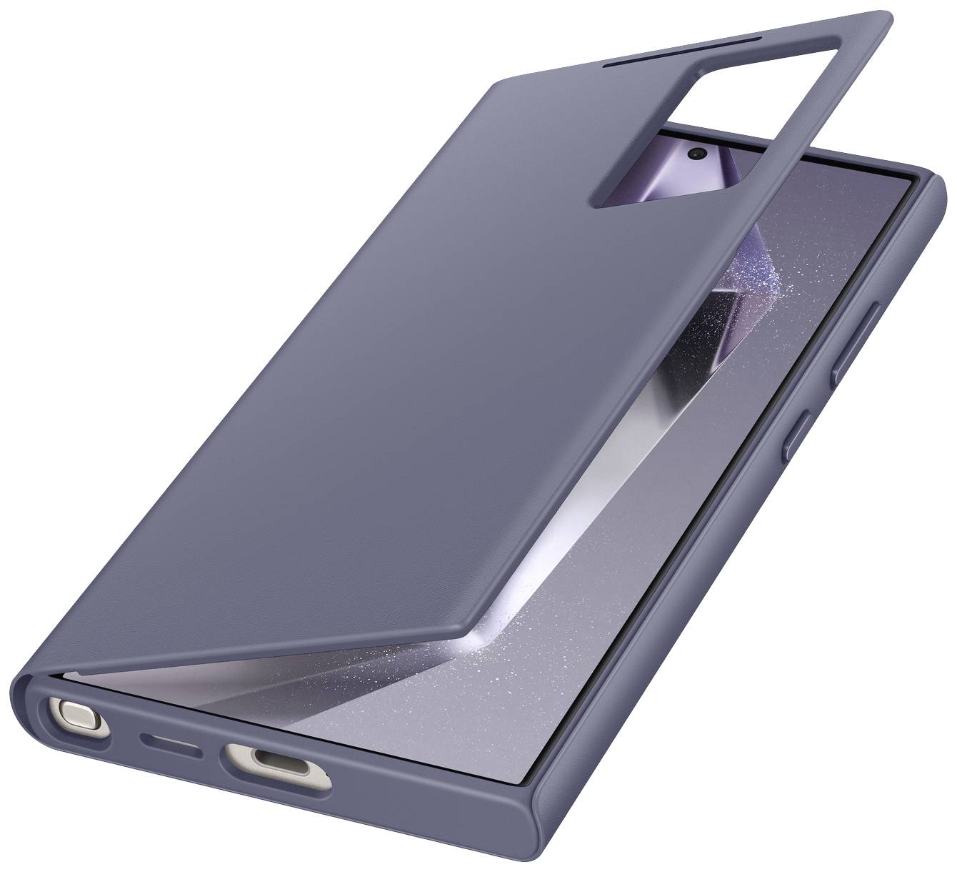 SAMSUNG Smart View Wallet Booklet Samsung Galaxy S24 Ultra Violett
